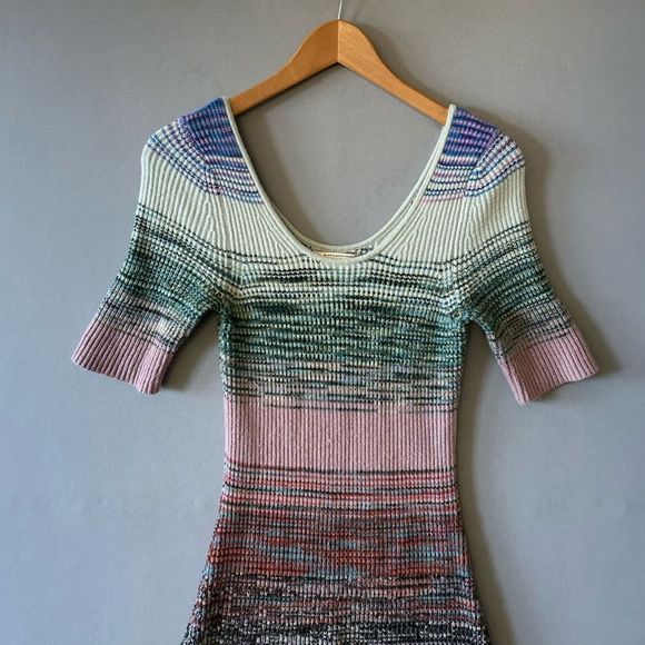 Anthropologie Multicolor Striped Dress - Picture 5 of 7